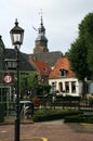 Blokzijl Ã¢â¬â picturesque small houses. Netherlands Royalty Free Stock Photo